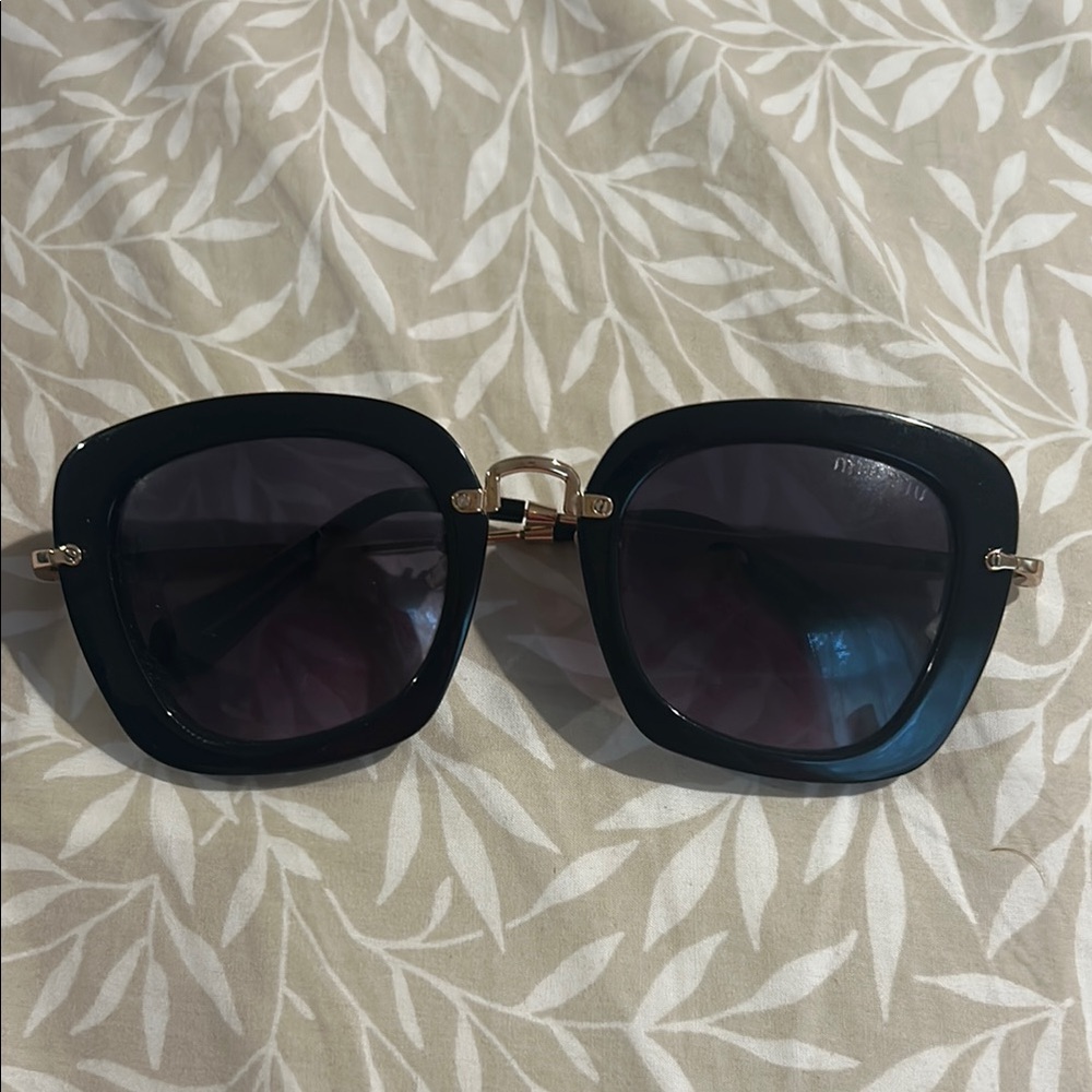 Miu Miu Black Classic Sunglasses